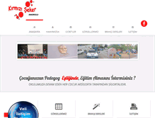 Tablet Screenshot of maltepekirmizisekeranaokulu.com